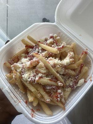 Papas congeladas no frescas