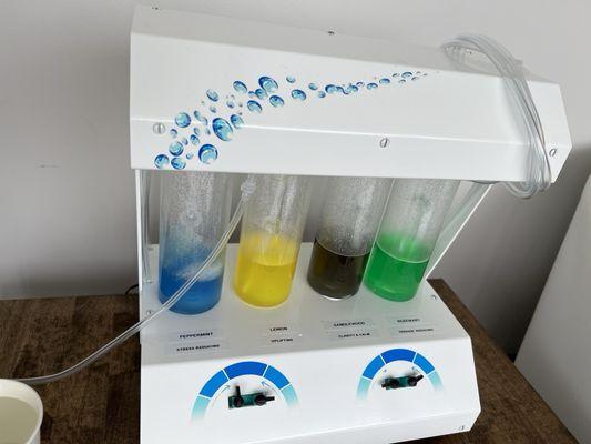 Complementary oxygen bar