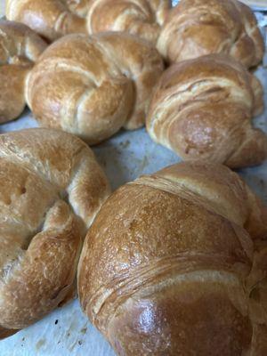 Fresh baked Croissants