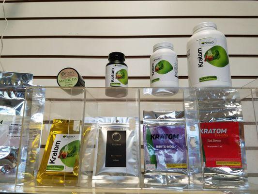 Large selection of Kratom.