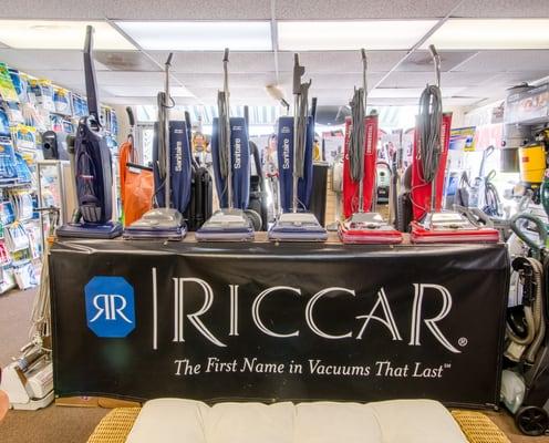 Riccar Vacuum Cleaners.  Made in America!  The Best Vacuum Cleaner you can buy!