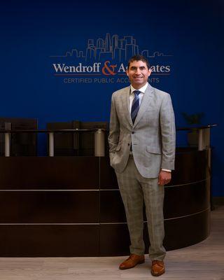 Brian Wendroff, CPA Managing Partner. Finalist for Veteran-Owned Business of the Year by Northern Virginia Chamber of Commerce.