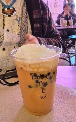 Thai Tea Boba ROCKED!