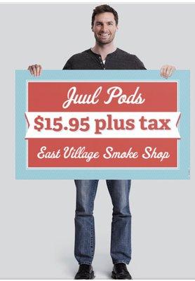 Juul Pods $15.95 only