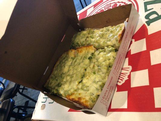 Broccoli white Pizza