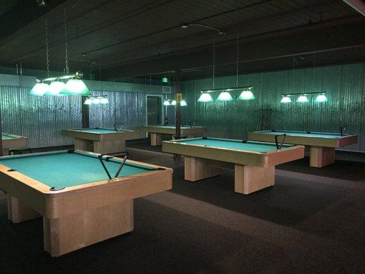 Pool tables