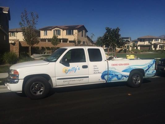 Hello Customers, This is Rob's work truck the owner of Smitty's Pool Care, if you see this truck in front of your house you k...