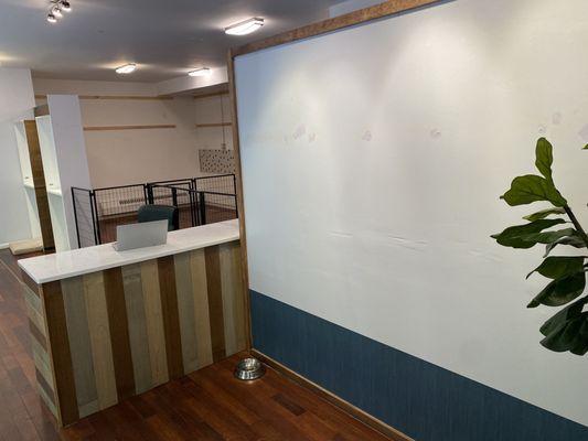 Reception desk