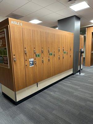 Locker room