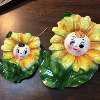 Sunflower Wall Pockets