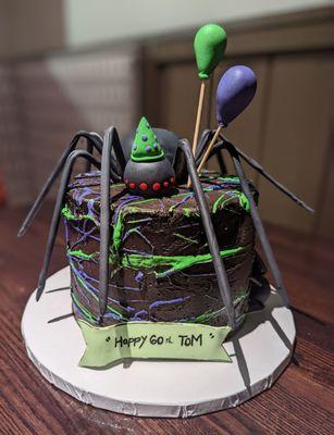 I was visiting Seattle and was blown away by this surprise birthday cake. Yes, it tasted as great as it looks.