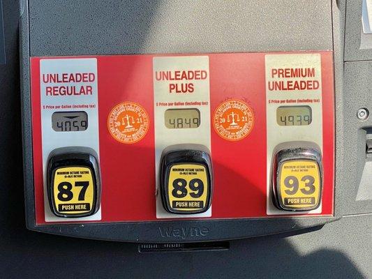 $4.059 is 80 cents more than all other gas stations.