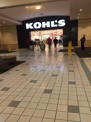 Mall entrance.