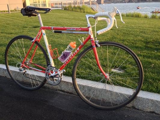 My 1987 Centurion restoration project was made with great assistance and advise by Tito, the owner of Castle Hill Bike Shop