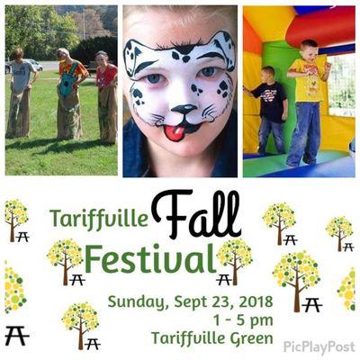 Trinity co-sponsors the Tariffville Fall Festival on the Tariffville Green, along with the Tariffville Village Association & Farmer's Market