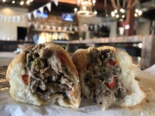 Philadelphia Cheesesteak Adventure - Bonesaw Brewing