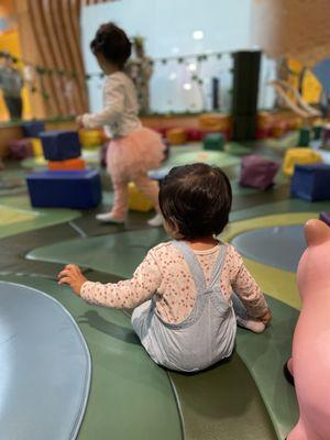 My little one on the toddler area.