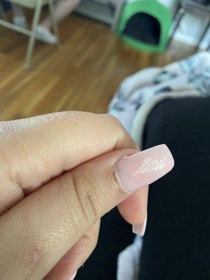 Cut cuticle