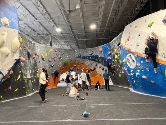 Bouldering area