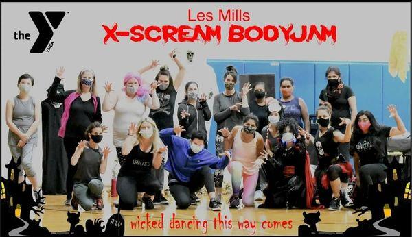 Les Mills BODYJAM x-scream event