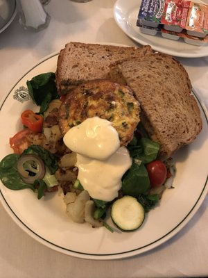 Breakfast Special: The asparagus, broccoli, and cheddar frittata