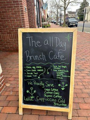 Brunch cafe