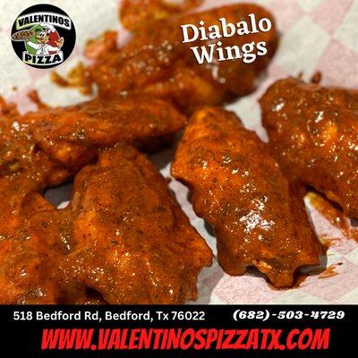 Diabalo Wings, spicy yet savory