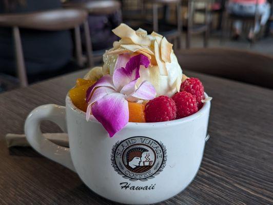 Haupia Moana acai bowl.