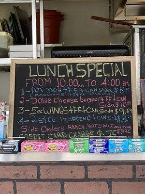 Lunch Specials- June 16, 2023