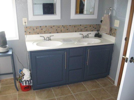 Bathroom remodel...