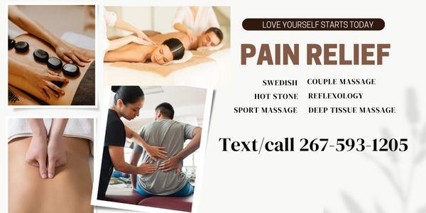 we are professional licensed and insured massage therapist.