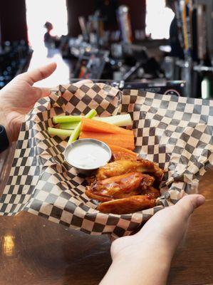 Wings (Buffalo, BBQ or Lemon Pepper)