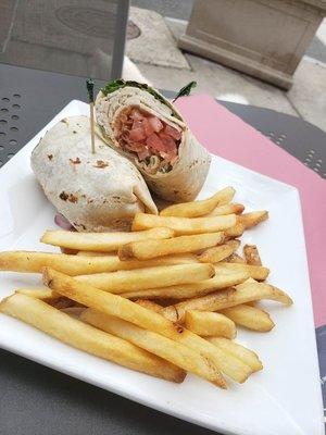 Turkey club wrap