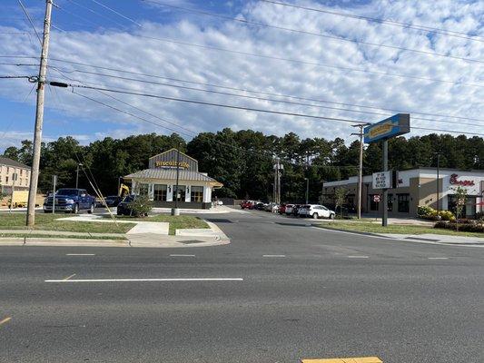 From across the street- Biscuitville