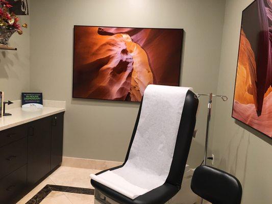 The exam room