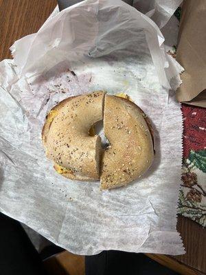 the worst bagel ever