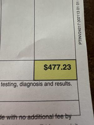 Unless you want this bill for a vaginal swab test you didn't ask for DO NOT GO HERE for vaginal care. Smh