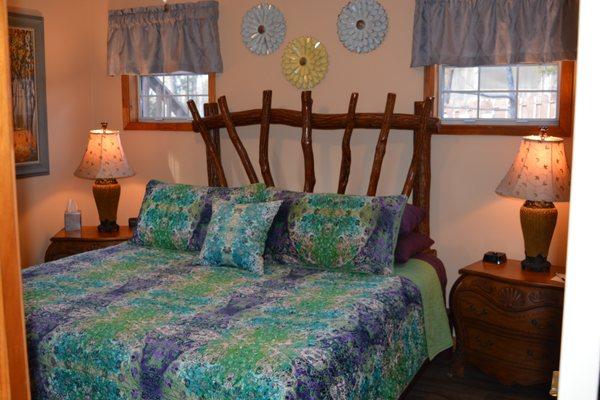 Walnut downstairs King bedroom