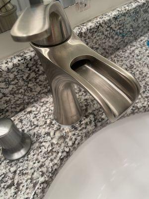 Pfister long neck faucet.