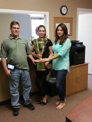 Congrats to our Houston Sales team for a record month!