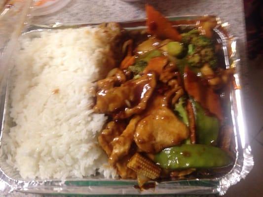 Szechuan chicken