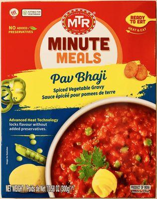 MTR® Minute Meals Pav Bhaji