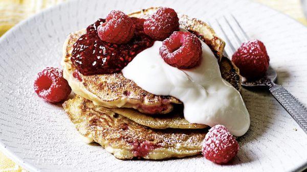 Sweet/farmer cheese pancakes -syrniki 
Fresh baked every day 
Great breakfast