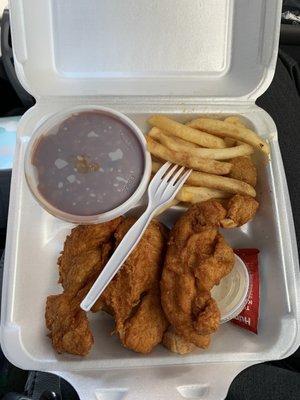 3 chicken tenders