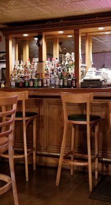 Cozy bar area, just like Cheers! "Bob" a regular for many years, introduced himself. And NOT in a creepy way! Lol