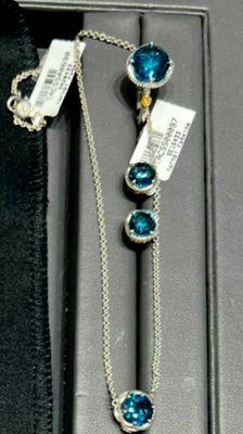 Tacori set in London Blue Topaz