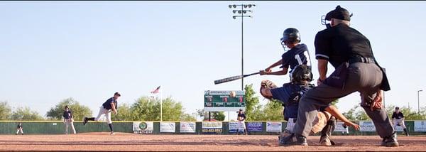 Arrowhead Little League in action.