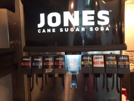 Jones soda machine!! Yum.