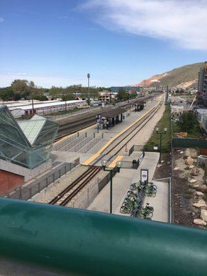 Transfer Station for FrontRunner North Temple Station