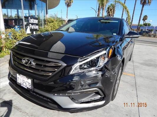 2015 Hyundai Sonata Sport - Before